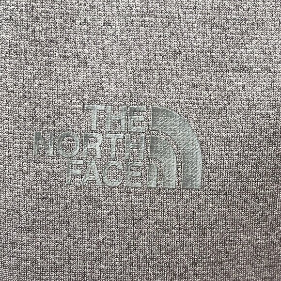 The North Face Men's Dark Gray Hooded Zip-Front Fleece Jacket Size M - Picture 4 of 7